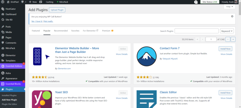 Top 10 WordPress Plugins by Downloads